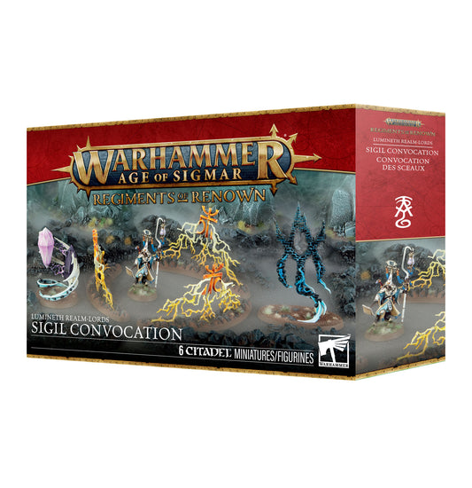Warhammer: Age of Sigmar - Lumenith Realm-Lords - Sigil Convocation (Pre-Order) (Releases: 2/21/2026)