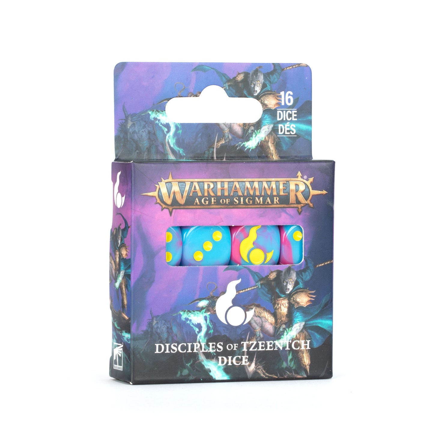 Warhammer: Age of Sigmar - Disciples of Tzeentch - Dice Set (Pre-Order) (Releases: 2/21/2026)