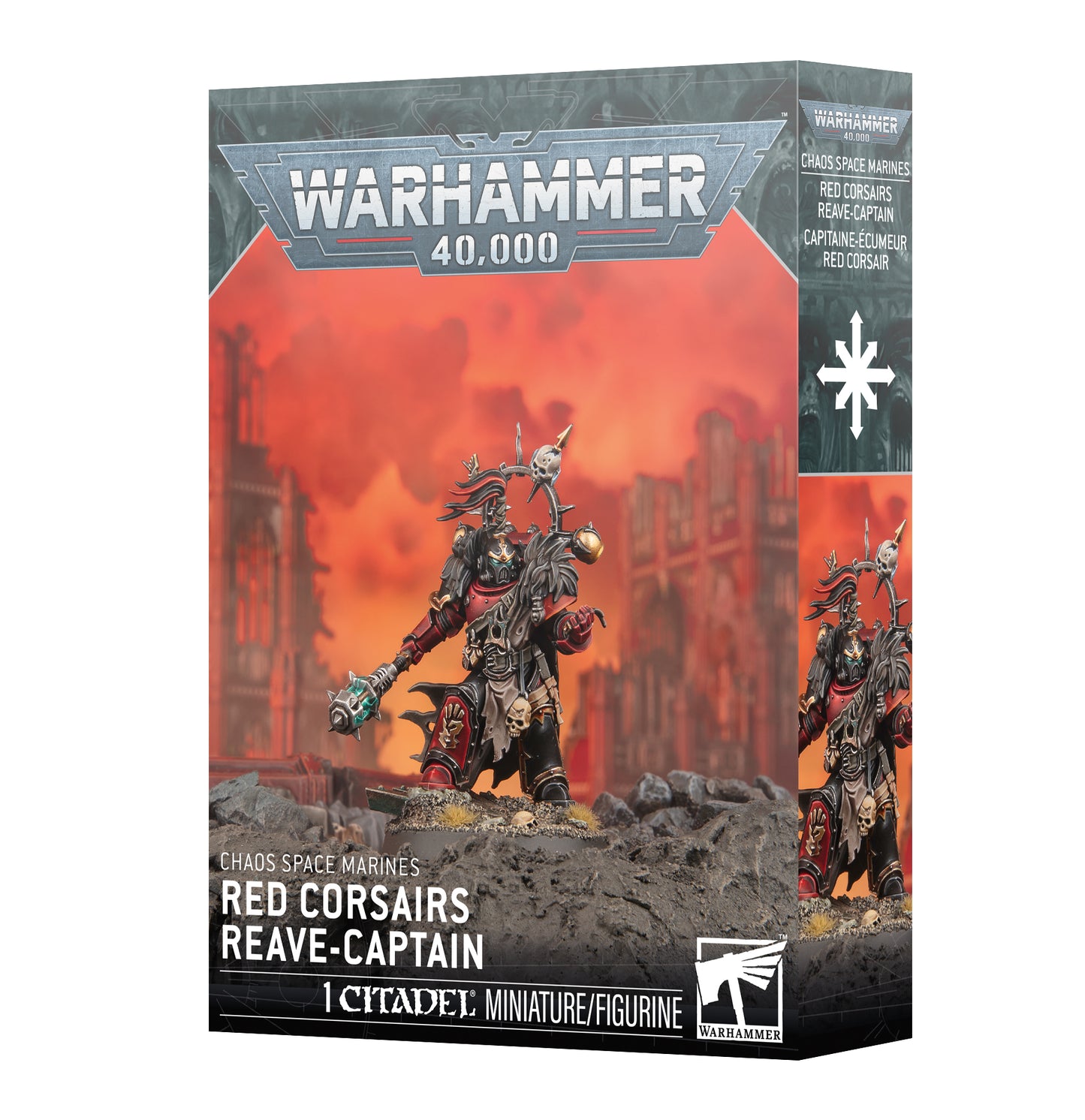 Warhammer: 40,000 - Chaos Space Marines - Red Corsairs Reave-Captain