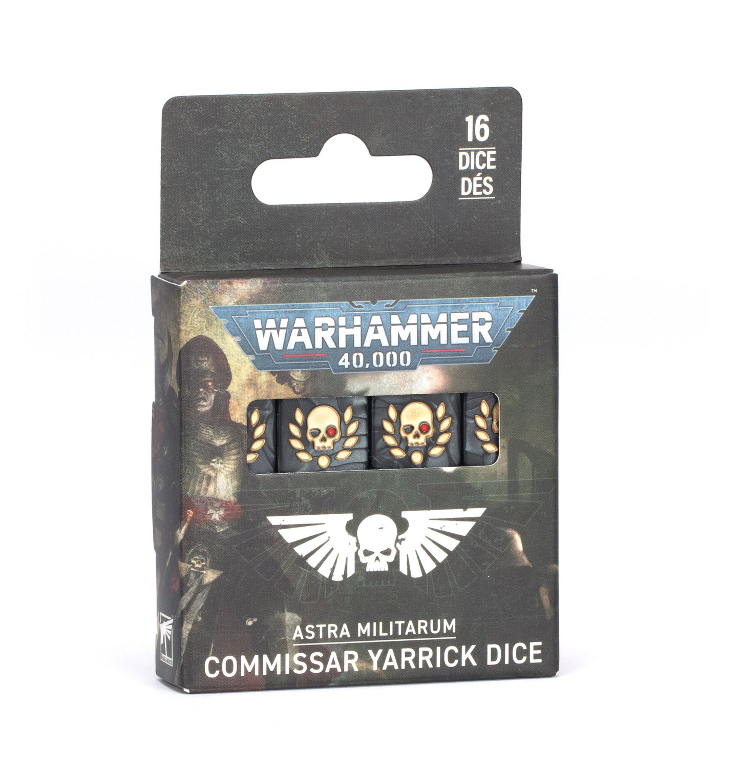 Warhammer: 40,000 - Astra Militarum - Commissar Yarrick Dice Set