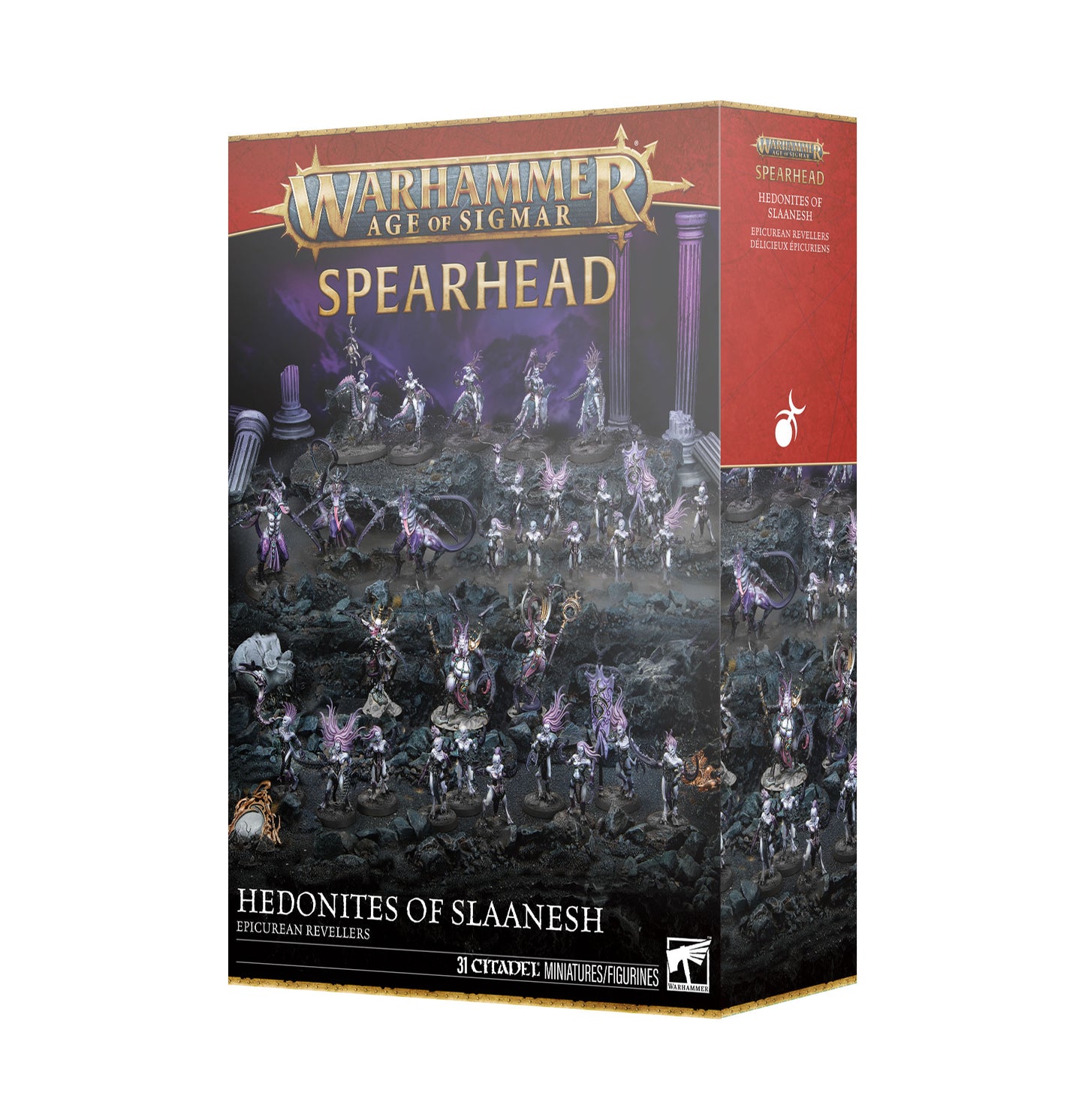Warhammer: Age of Sigmar - Hedonites of Slaanesh - Spearhead: Epicurean Revellers (Pre-Order) (Releases: 7/4/26)