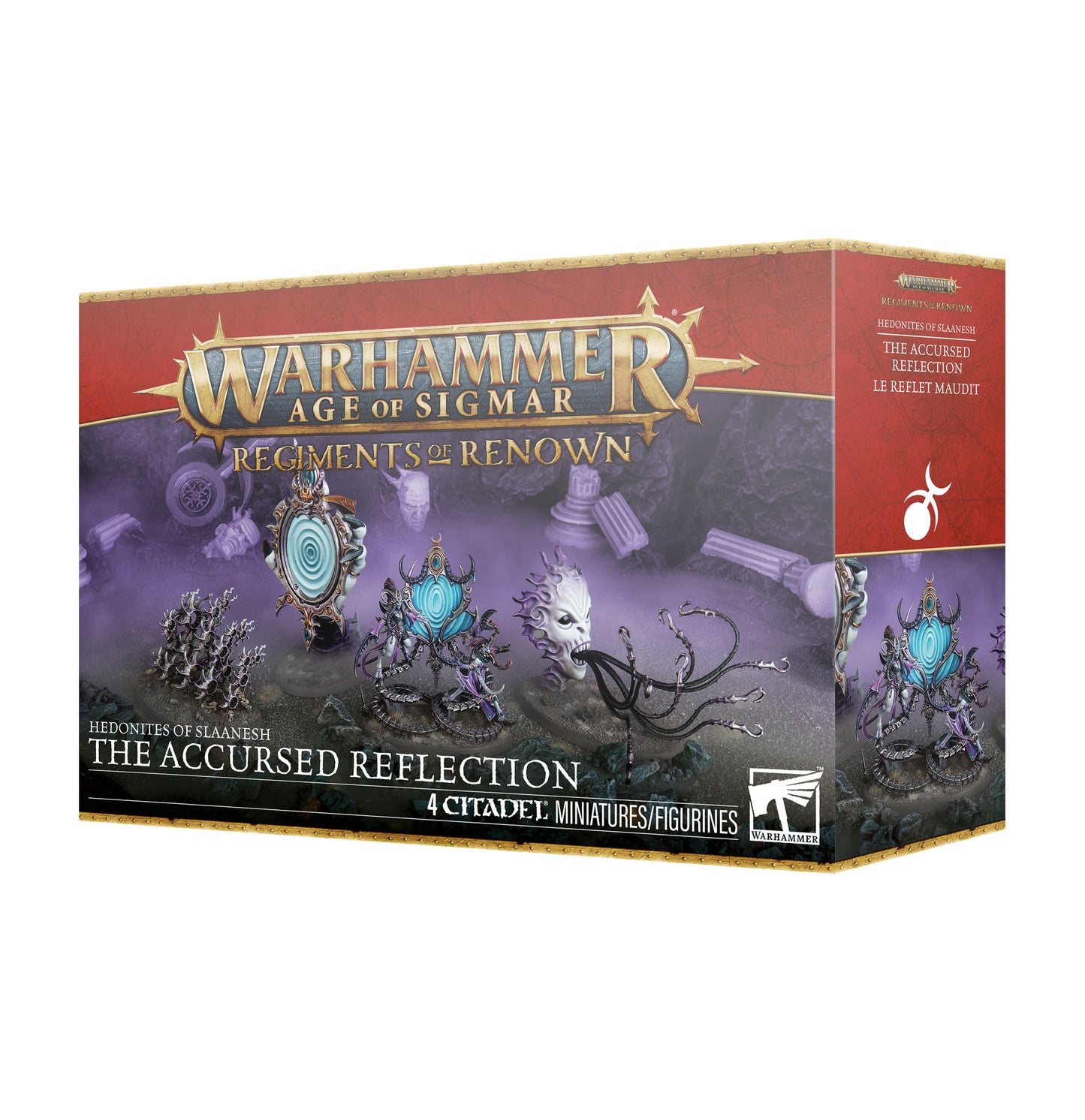 Warhammer: Age of Sigmar - Hedonites of Slaanesh -  Regiments of Reknown: Accursed Reflection (Pre-Order) (Releases: 7/4/26)