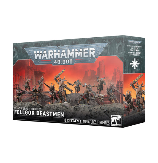 Warhammer: 40,000 - Chaos Space Marines - Fellgor Beastmen (Pre-Order) (Releases: 8/8/26)