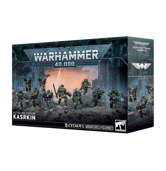 Warhammer: 40,000 - Astra Militarum - Kasrkin (Pre-Order) (Releases: 8/8/26)