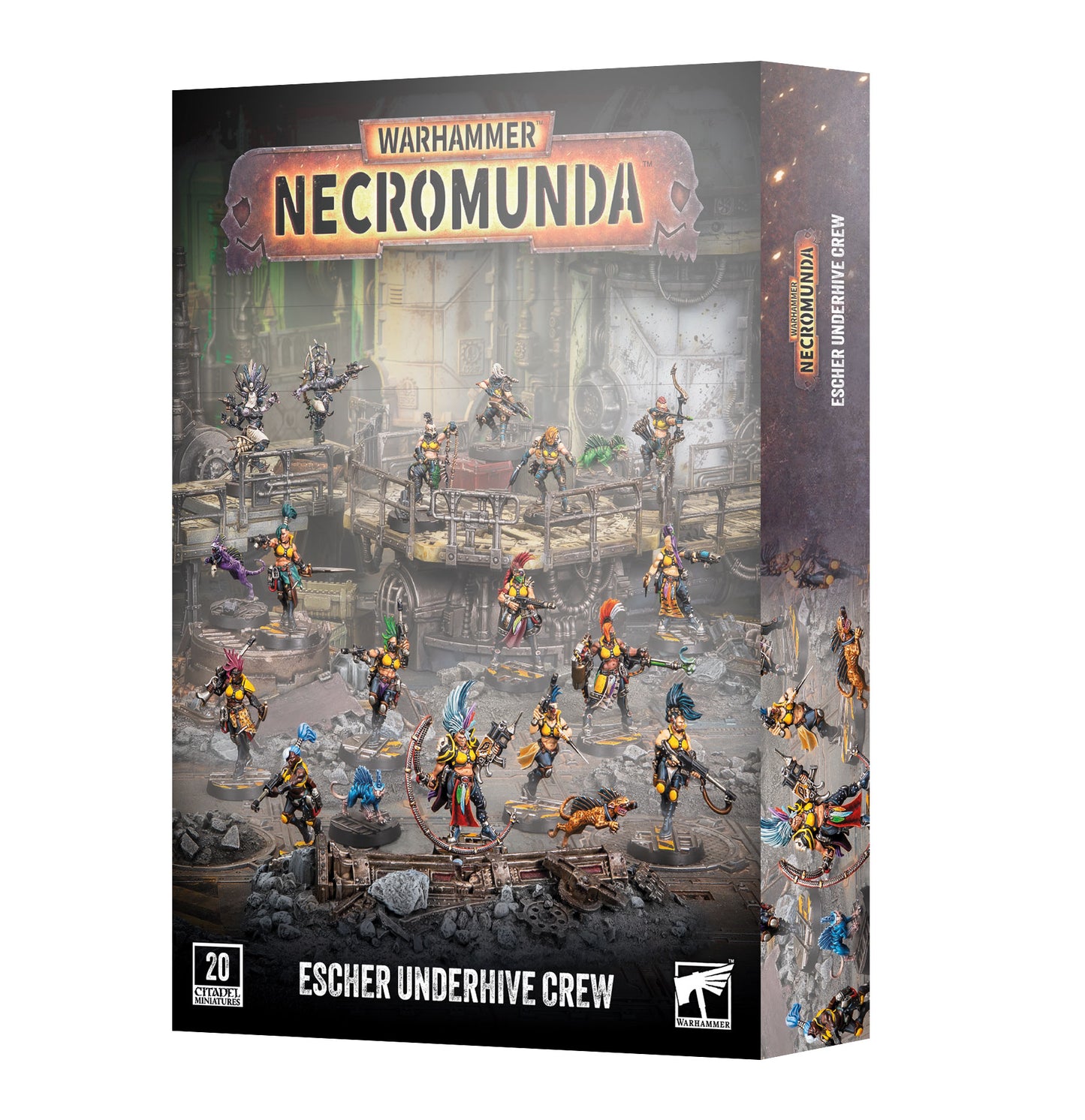 Necromunda: Escher Underhive Crew (Pre-Order) (Releases: 8/15/26)