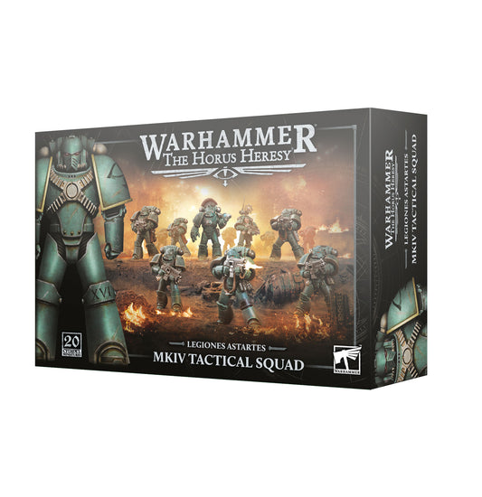 Warhammer: The Horus Heresy - Legiones Astartes - Mark IV Tactical Squad (Pre-Order) (Releases: 8/8/26)