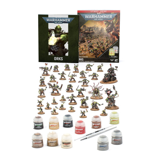Warhammer: 40,000 - Getting Started with Orks (Pre-Order) (Releases: 7/25/26)