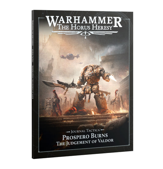Warhammer: The Horus Heresy - Journal Tactica: Prospero Burns - Judgement of Valdor (Pre-Order) (Releases: 9/12/2026)