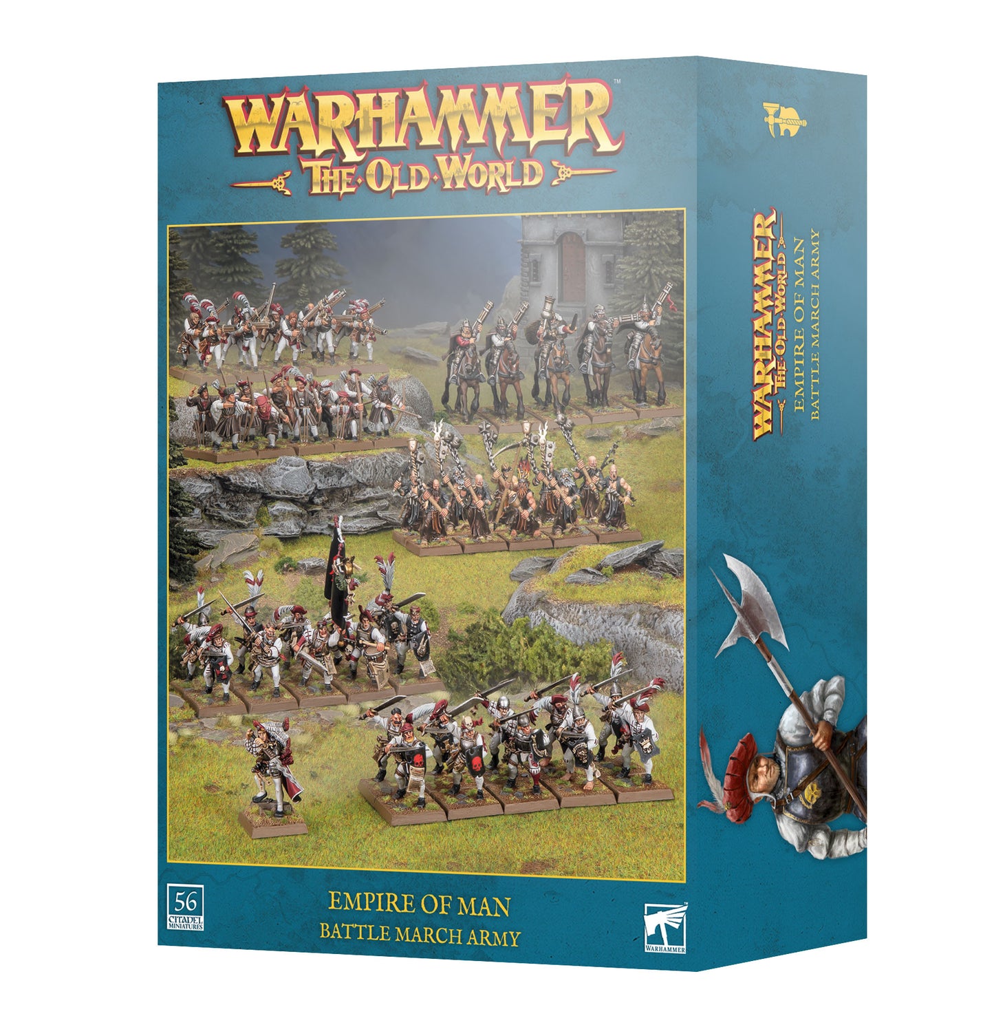 Warhammer: The Old World - Empire of Man - Battle March Army (Pre-Order) (Releases: 9/12/2026)