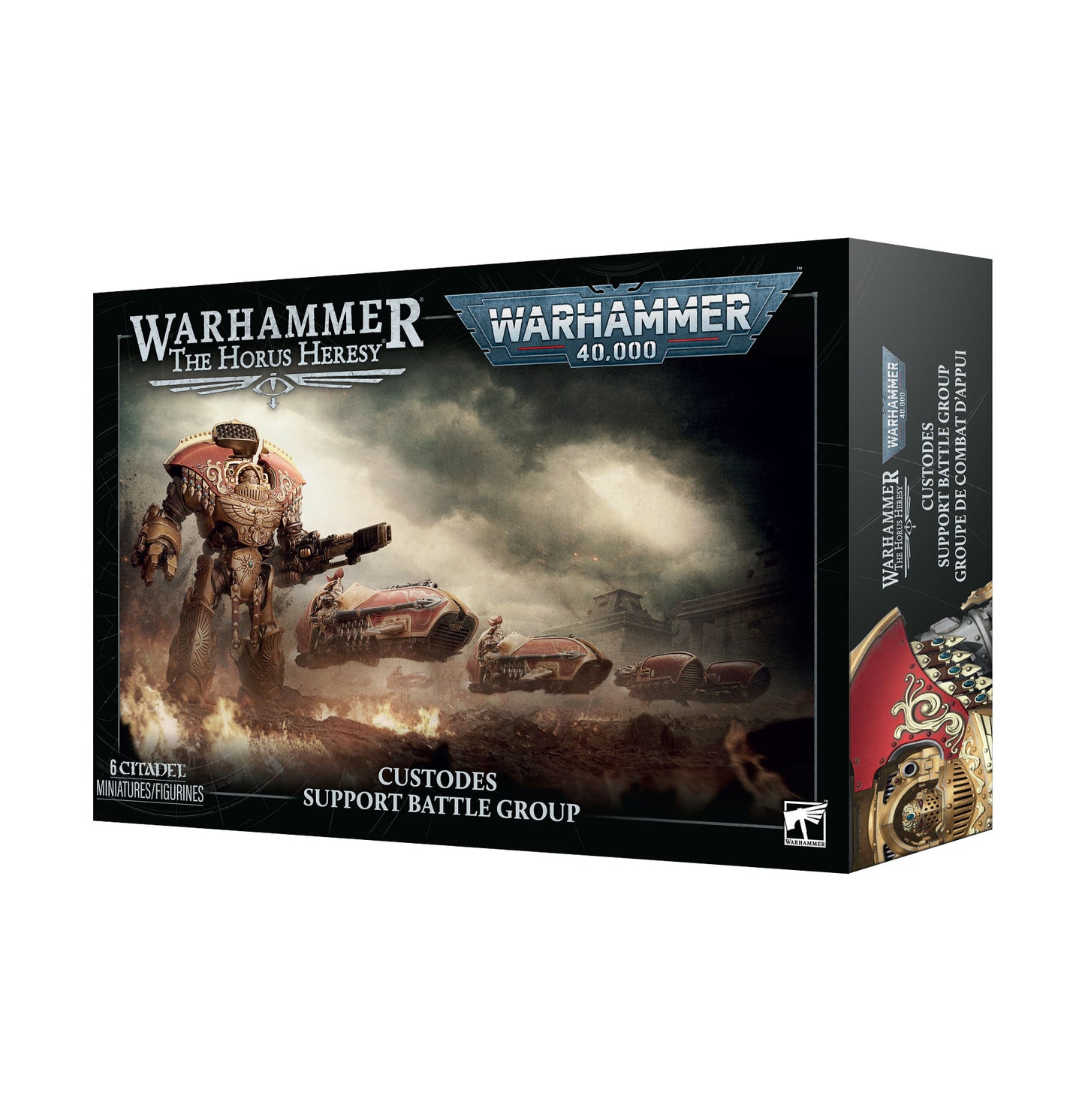 Warhammer: The Horus Heresy / Warhammer: 40,000 - Legio Custodes / Adeptus Custodes - Support Battle Group (Pre-Order) (Releases: 9/12/2026)