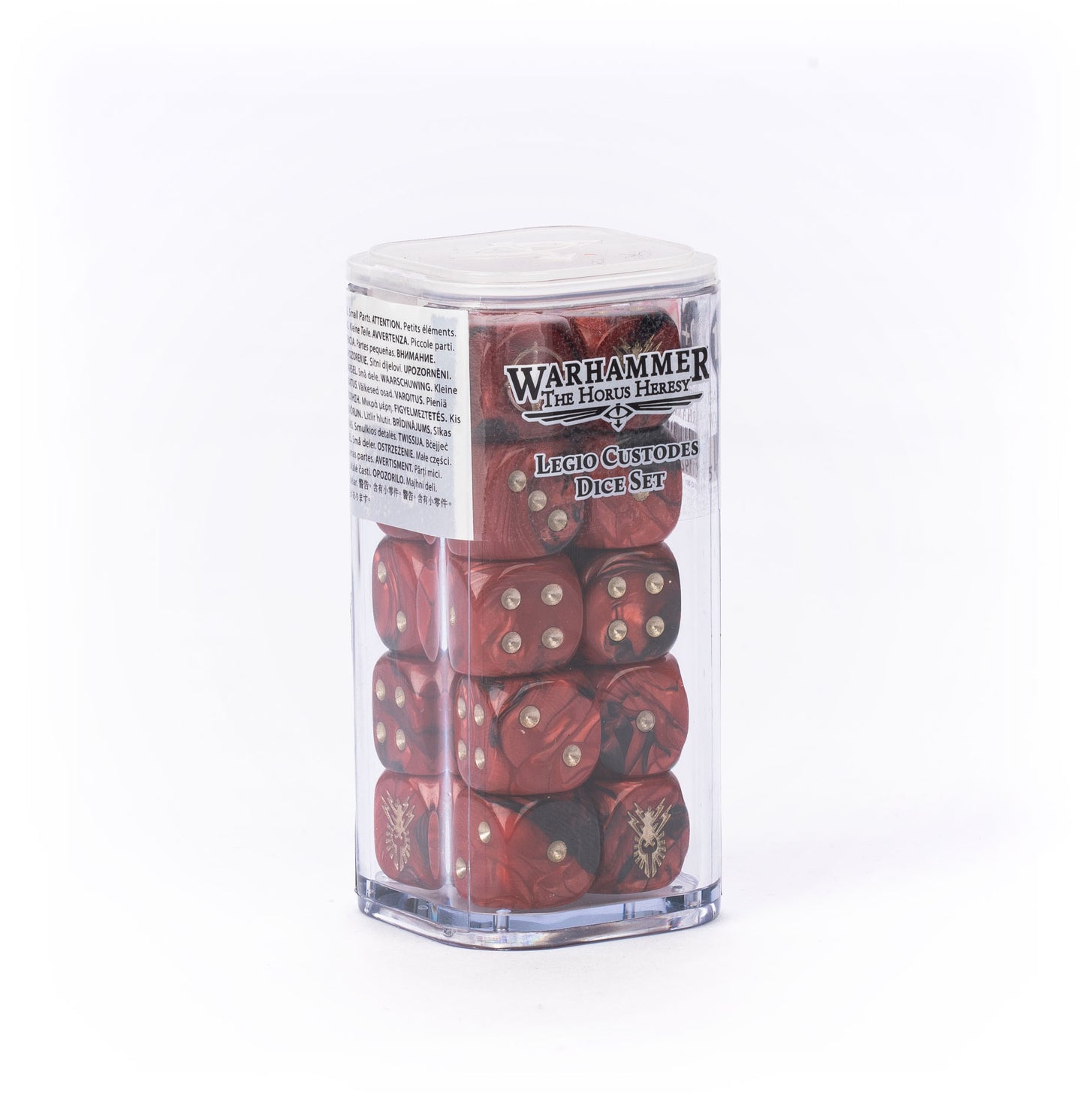 Warhammer: The Horus Heresy - Legio Custodes - Dice Set (Pre-Order) (Releases: 9/12/2026)