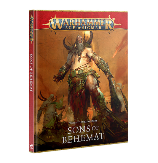 Warhammer: Age of Sigmar - Battletome: Sons of Behemat (Pre-Order) (Releases: 9/26/2026)
