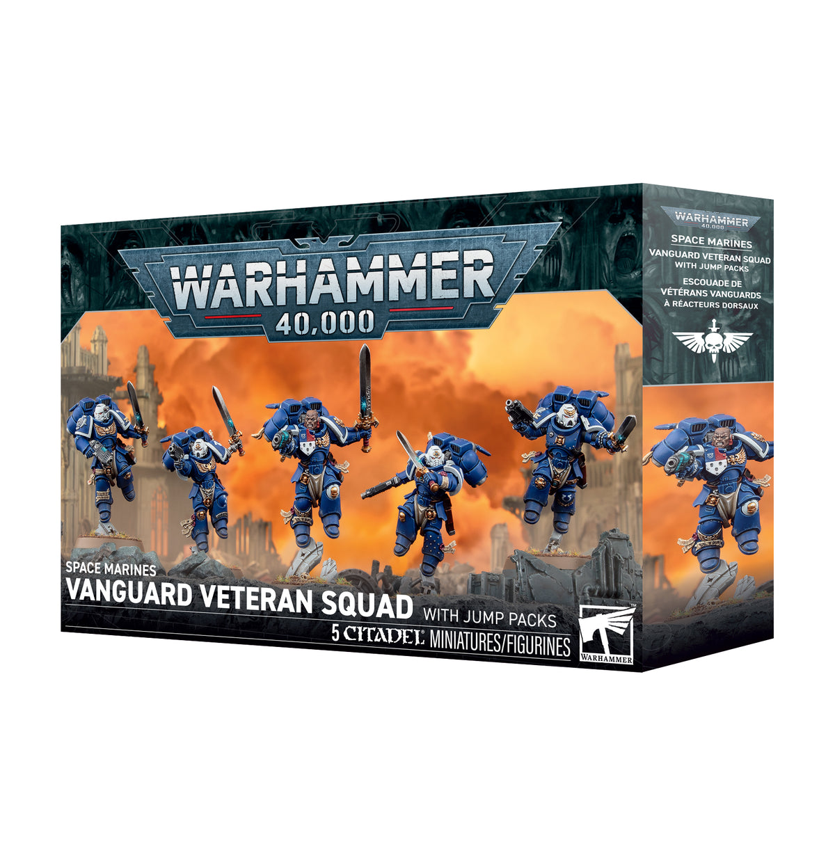 Warhammer: 40,000 - Space Marines - Vanguard Veteran Squad with Jump Packs (Pre-Order) (Releases: 10/3/2026)