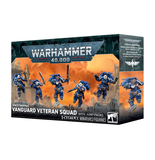 Warhammer: 40,000 - Space Marines - Vanguard Veteran Squad with Jump Packs (Pre-Order) (Releases: 10/3/2026)