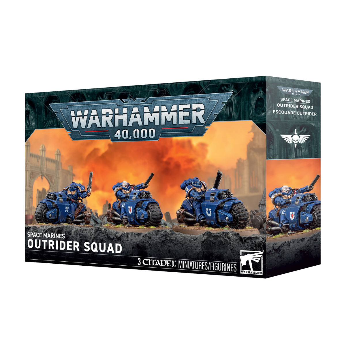 Warhammer: 40,000 - Space Marines - Outrider Squad (Pre-Order) (Releases: 10/3/2026)