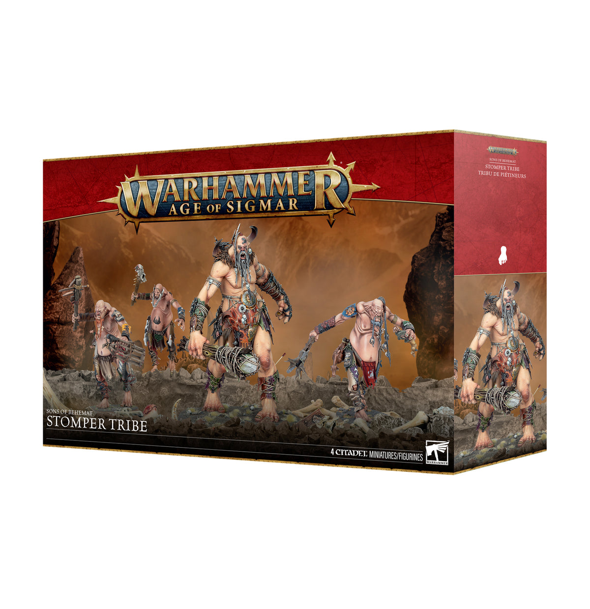 Warhammer: Age of Sigmar - Sons of Behemat - Stomper Tribe (Pre-Order)(Releases: 9/26/2026)