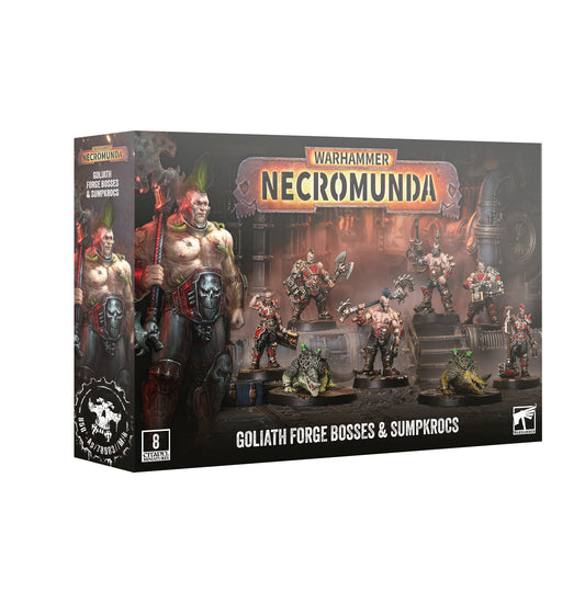 Necromunda: Goliath Forge Bosses and Sumpkrocs (Pre-Order) (Releases: 9/19/2026)