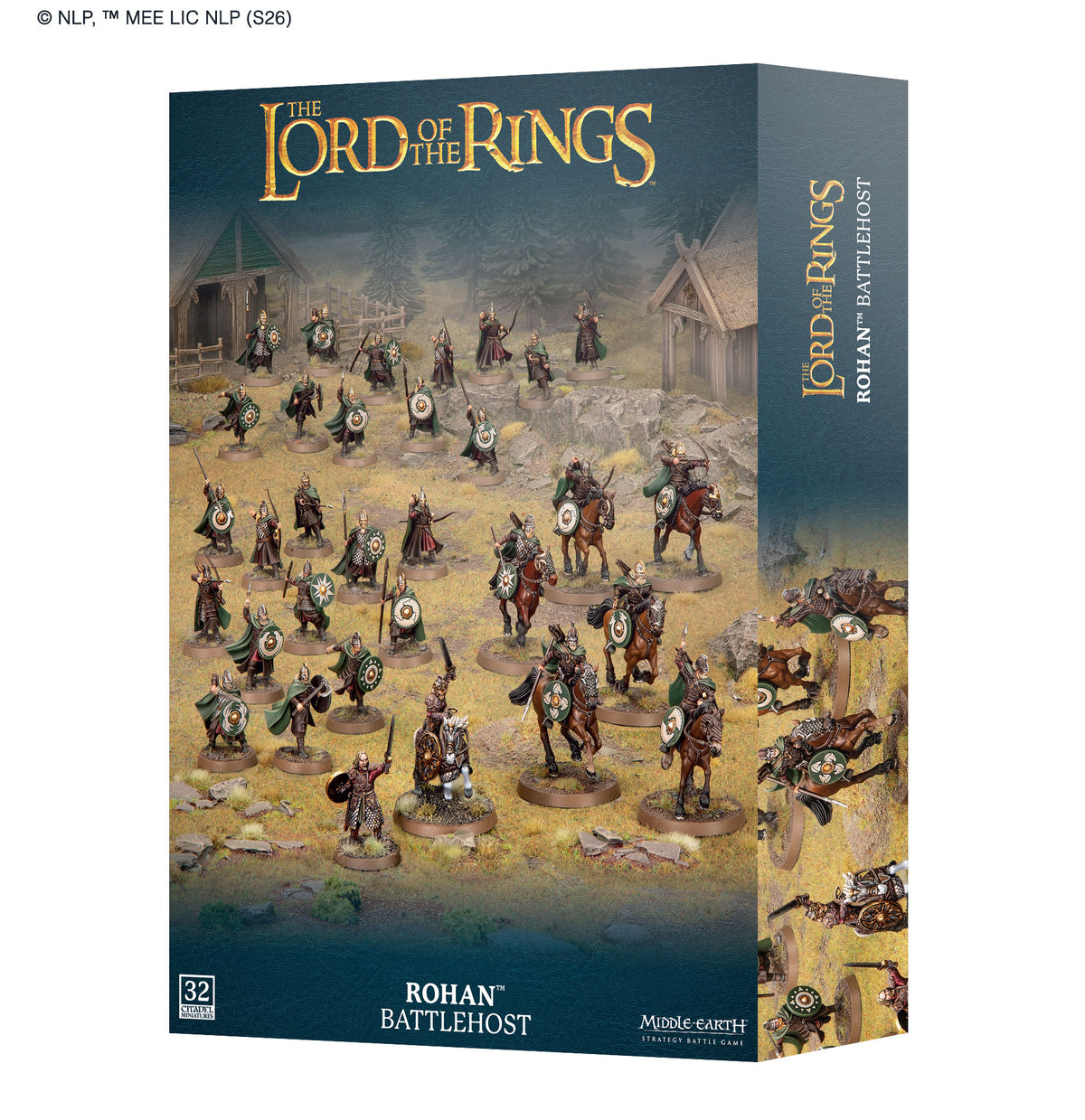 Lord of the Rings: Middle-Earth Strategy Battle Game - Rohan Battlehost (Pre-Order)(Releases: 9/26/2026)