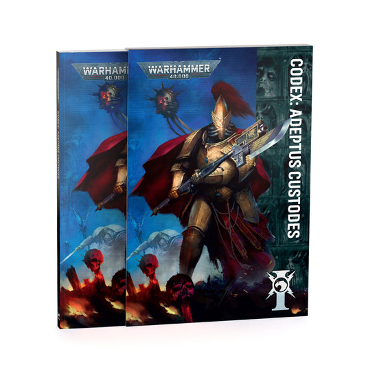Warhammer: 40,000 - Codex: Adeptus Custodes (Pre-Order) (Releases: 10/17/2026)