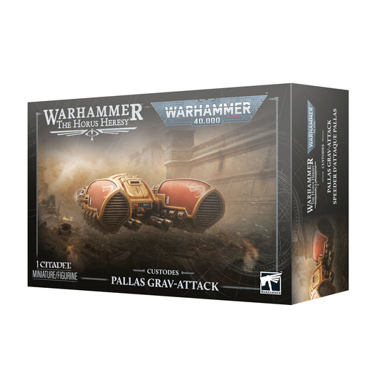 Warhammer: The Horus Heresy / Warhammer: 40,000 - Legio Custodes / Adeptus Custodes - Pallas Grav-Attack (Pre-Order) (Releases: 10/17/2026)