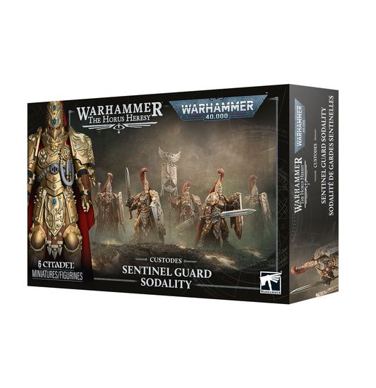 Warhammer: The Horus Heresy / Warhammer: 40,000 - Legio Custodes / Adeptus Custodes - Sentinel Guard Sodality (Pre-Order) (Releases: 10/17/2026)