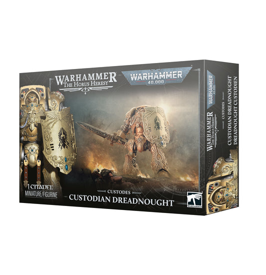 Warhammer: The Horus Heresy / Warhammer: 40,000 - Legio Custodes / Adeptus Custodes - Custodian Dreadnought (Pre-Order) (Releases: 10/17/2026)