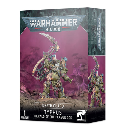 Warhammer: 40,000 - Death Guard - Typhus, Herald of the Plague God