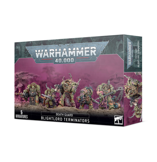 Warhammer: 40,000 - Death Guard - Blightlord Terminators