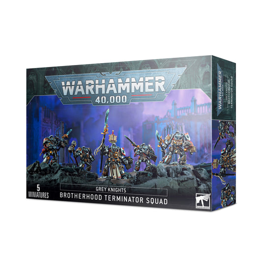 Warhammer: 40,000 - Grey Knights - Brotherhood Terminator Squad