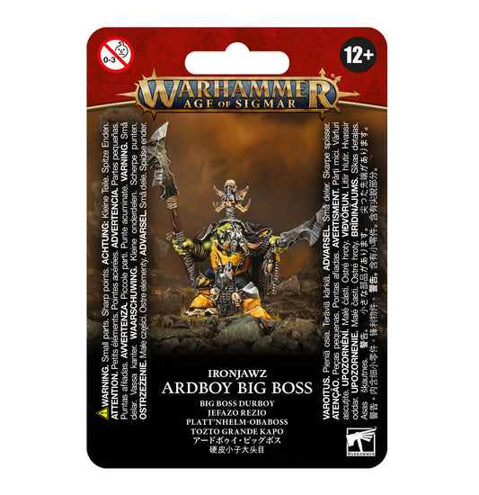 Warhammer: Age of Sigmar - Orruk Warclans - Ardboy Big Boss
