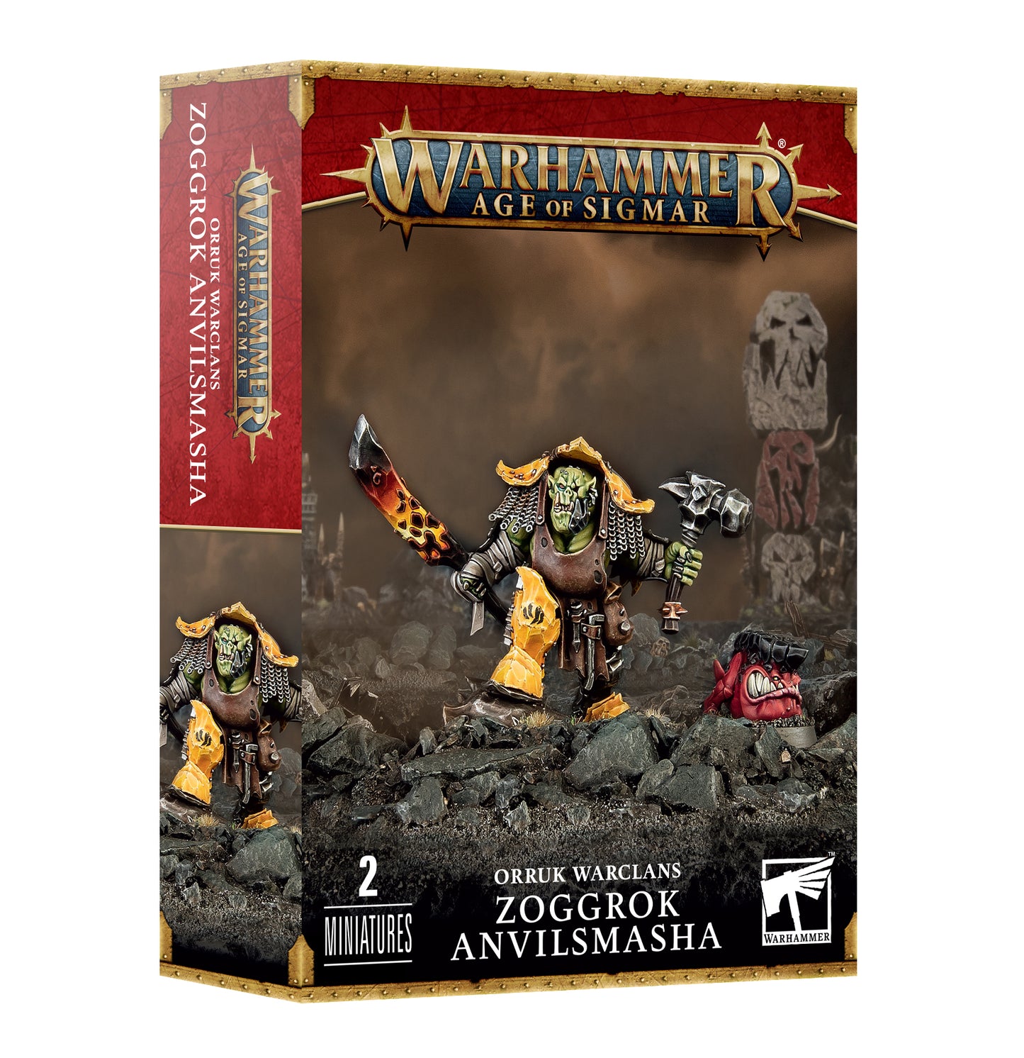 Warhammer: Age of Sigmar - Orruk Warclans - Zoggrok Anvilsmasha