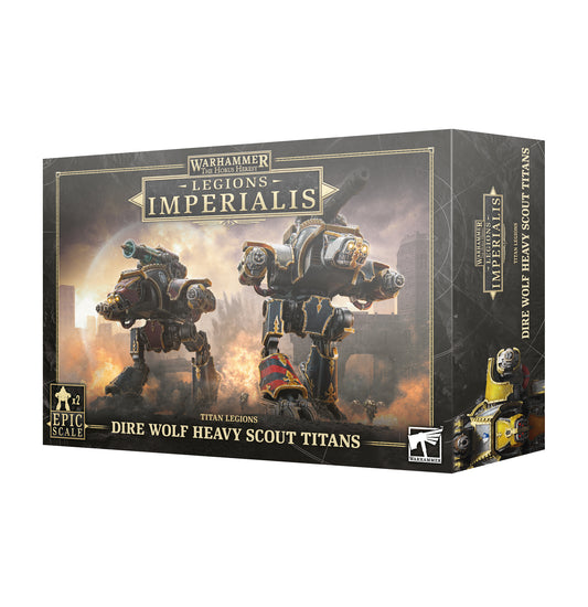 Warhammer: The Horus Heresy - Legions Imperialis: Titan Legions - Dire Wolf Heavy Scout Titans