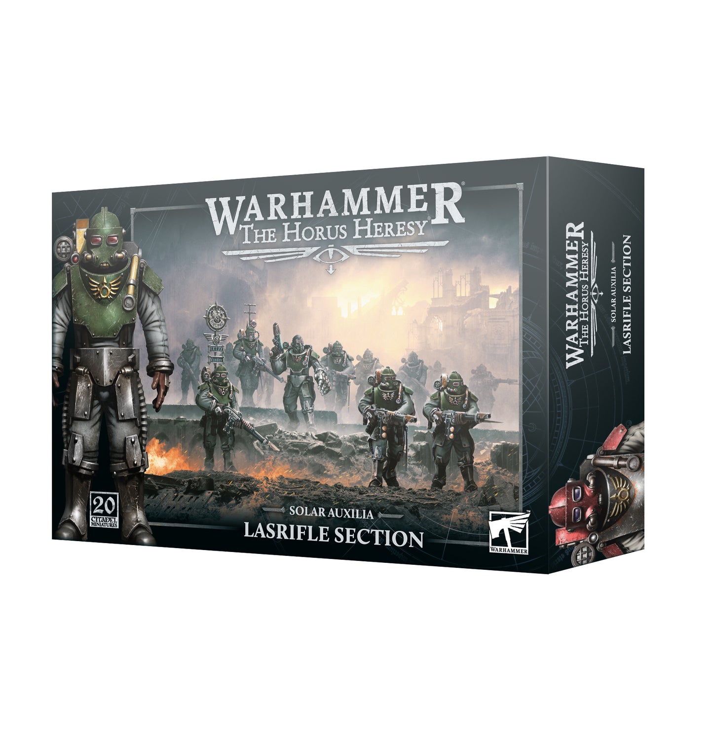 Warhammer: The Horus Heresy - Solar Auxilia - Lasrifle Section
