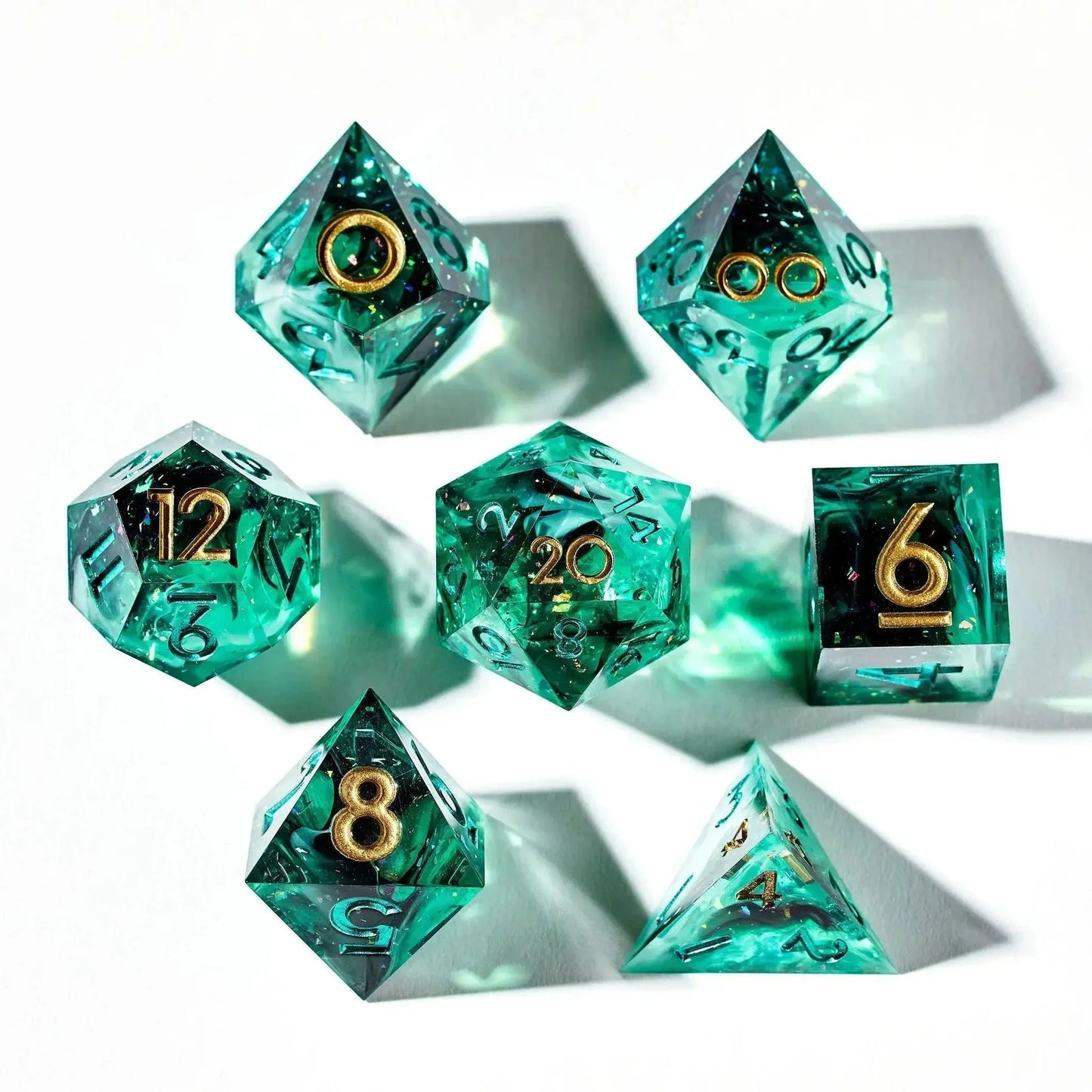 Hydra's Wake 7-Piece Polyhedral Dice Set