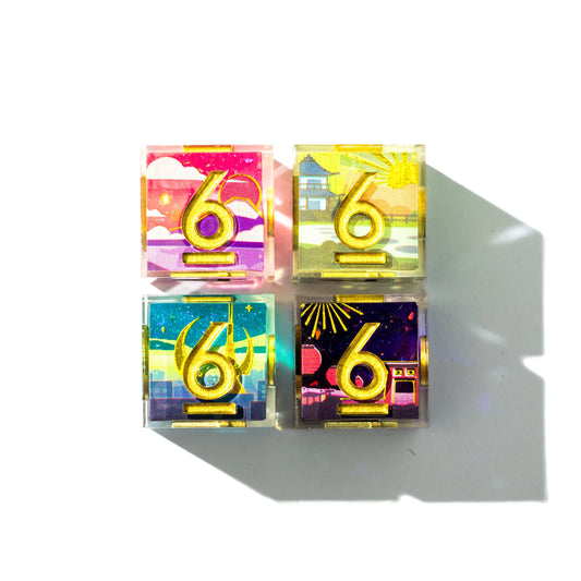Japan 4-Piece Iconic D6 Set