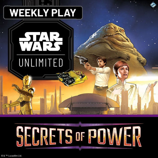 Star Wars: Unlimited - Secrets of Power - Weekly Play: "Sealed" (Event Ticket for 11/28/2025)