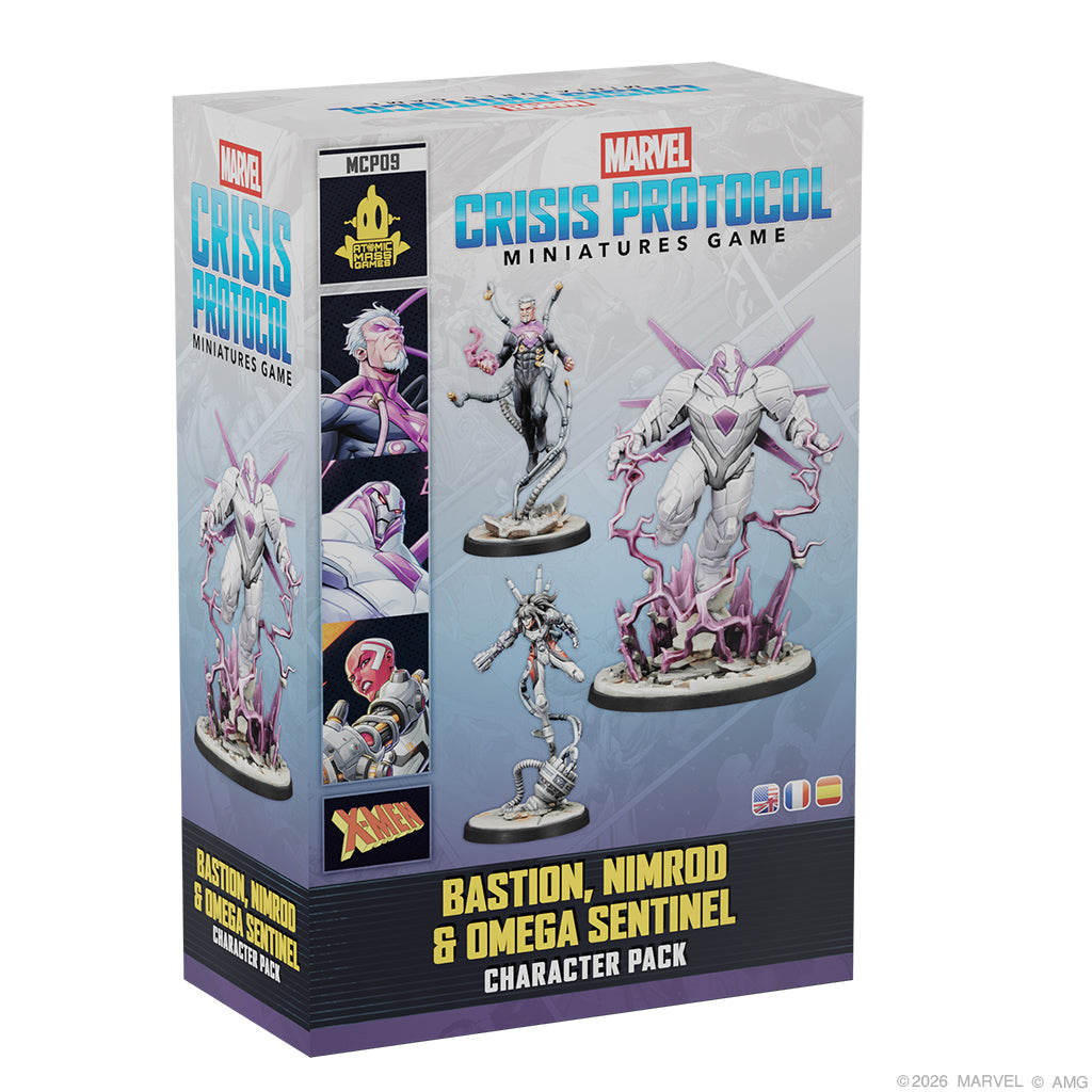Marvel: Crisis Protocol - Bastion, Nimrod & Omega Sentinel Character Pack