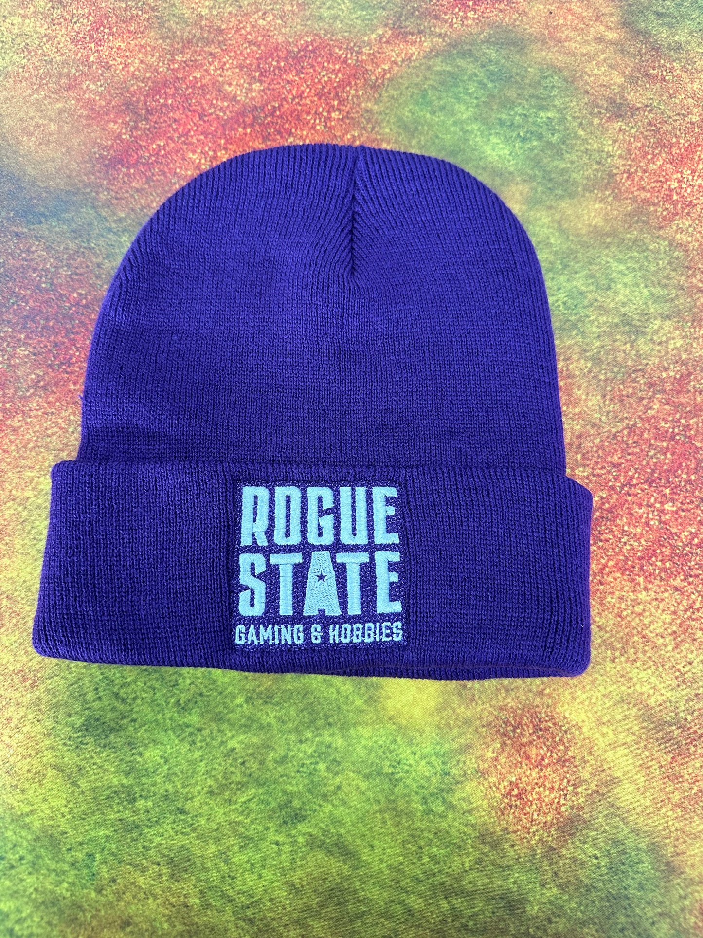 Rogue State Games - Swag - Cuffed Beanie (Purple/ Black)