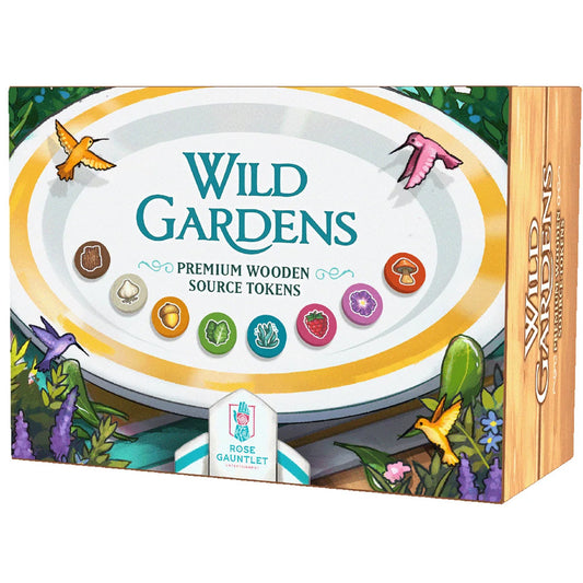 Wild Gardens: Premium Wooden Source Token Pack