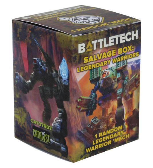 BattleTech: Salvage Blind Box Display- Legendary Warriors