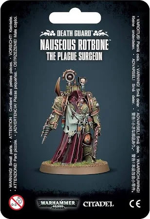 Warhammer: 40,000 - Death Guard - Nauseous Rotbone, The Plague Surgeon