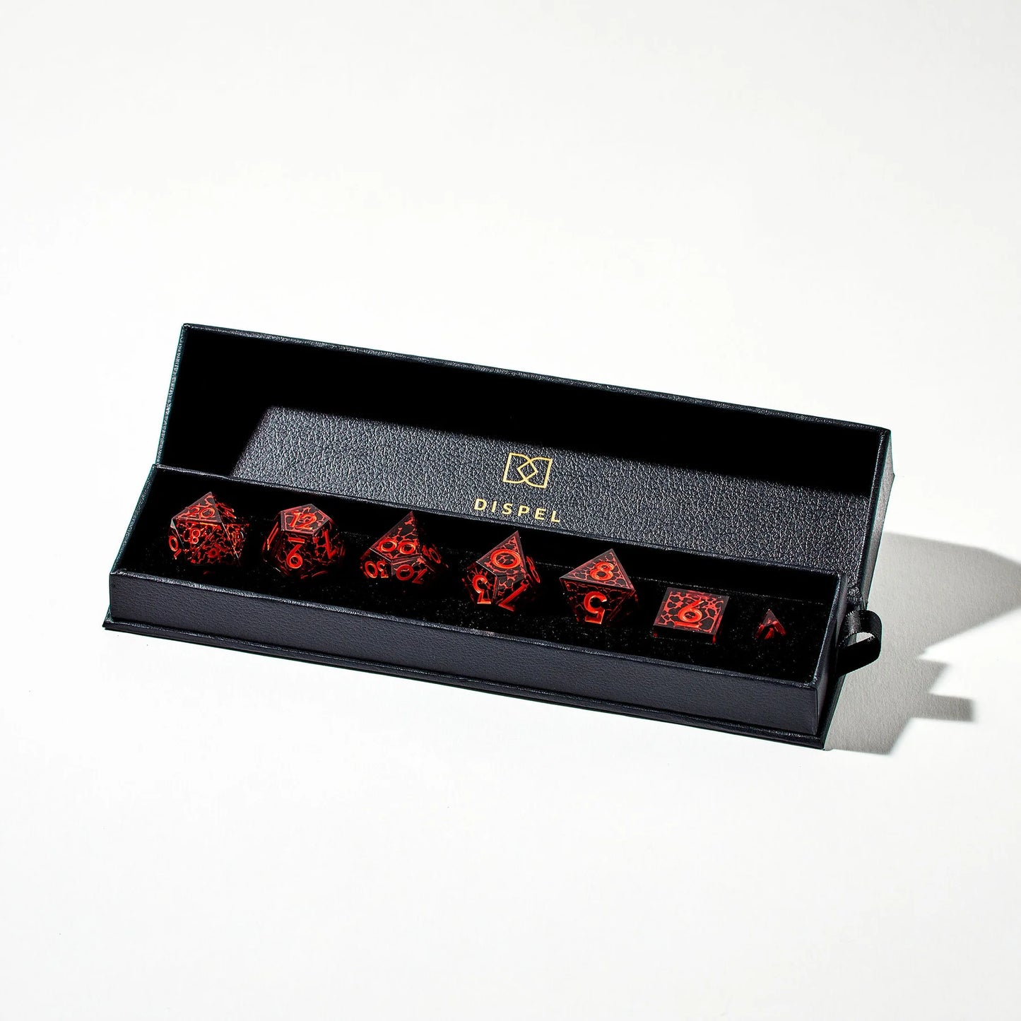 Solar Flare 7-Piece Iconic Dice Set