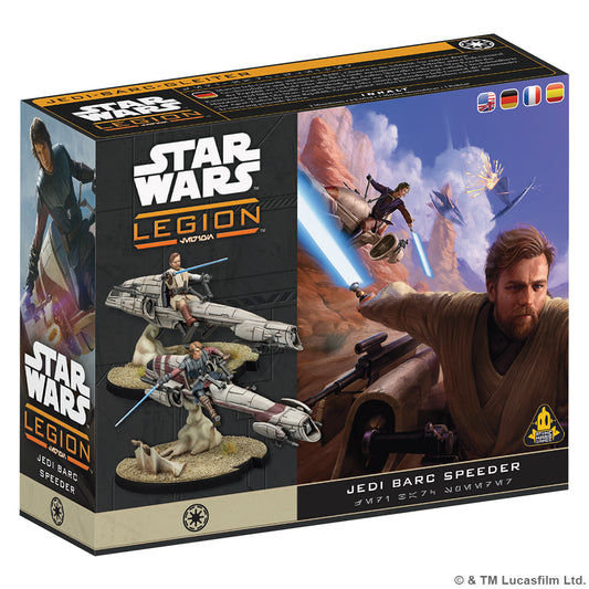 Star Wars: Legion - Jedi General on BARC Speeder (Pre-Order) (Releases: 10/16/2026)