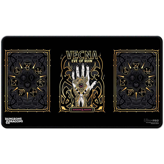 Dungeons & Dragons: Black Stitched Playmat - Vecna Eve of Ruin (Alternate Art)