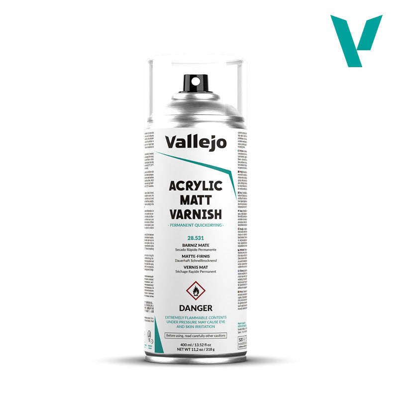 Vallejo: Varnish Aerosol (400mL)